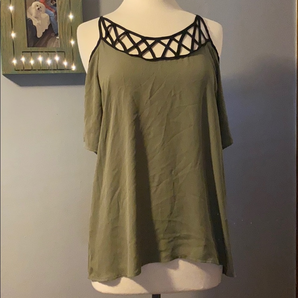 Cold Shoulder Top